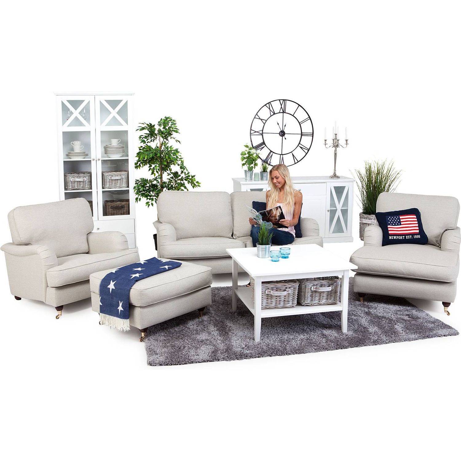 Sohvaryhmä Anita Loisto 4 ist beige