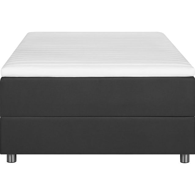 Säilytyssänky Happy Keskikova 90x200cm tummanharmaa, ilman päätyä