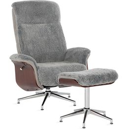 Lampaantaljatuoli Gösta harmaa