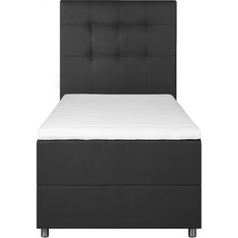 Säilytyssänkypaketti Happy Keskikova Sileä 90x200cm tummanharmaa