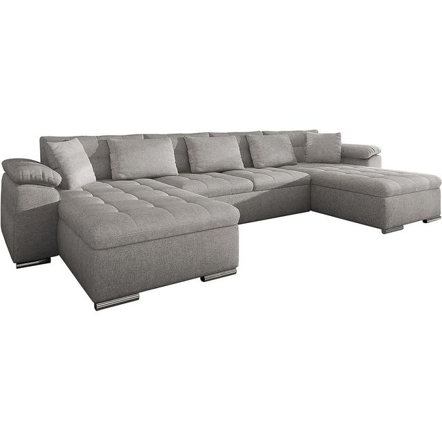 Kulmavuodesohva Kinzer 4 ist harmaa