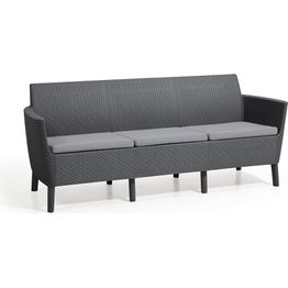 Sohva Salemo 3-istuttava antrasiitti/harmaa