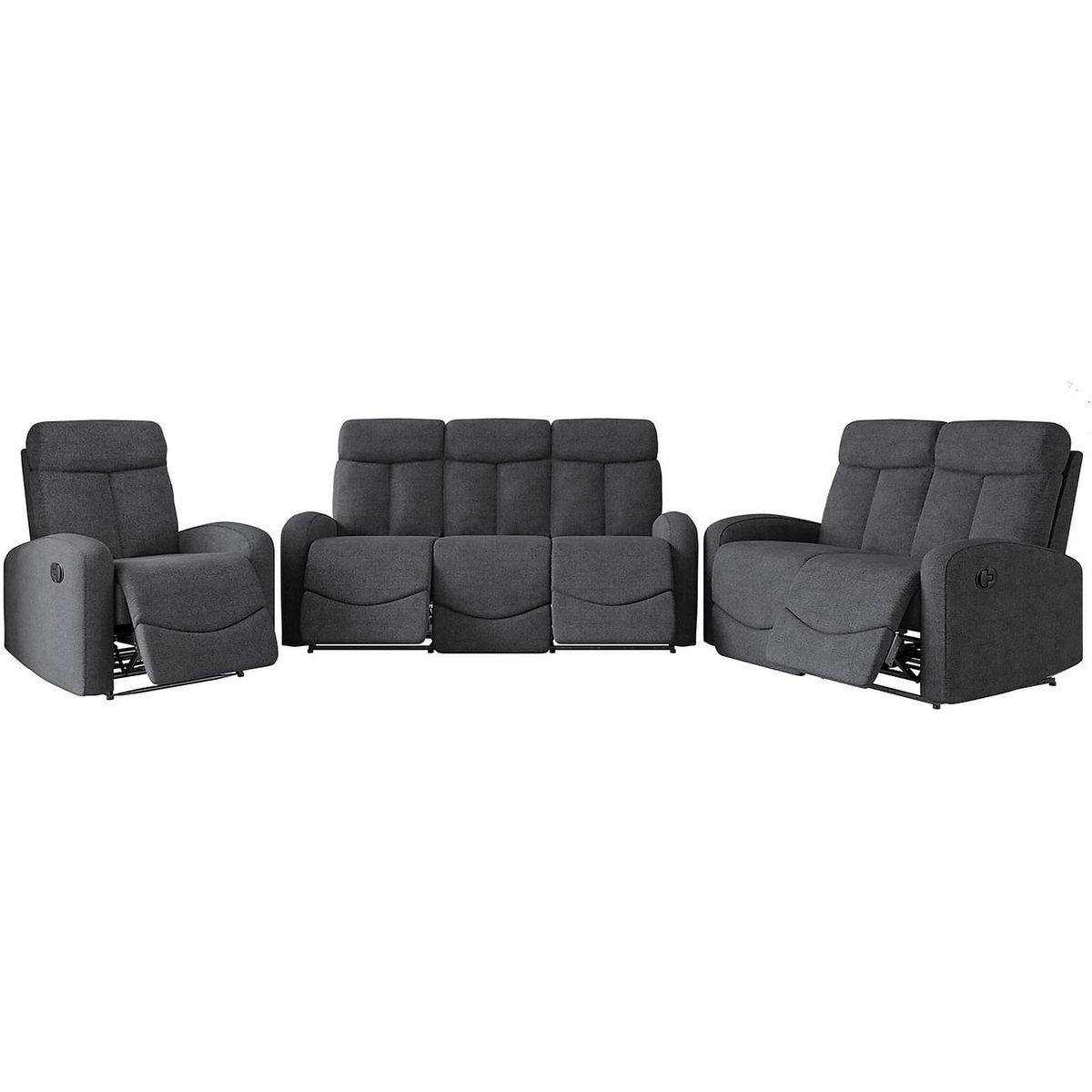 Sohvaryhmä Encanta 6 ist vaaleanharmaa