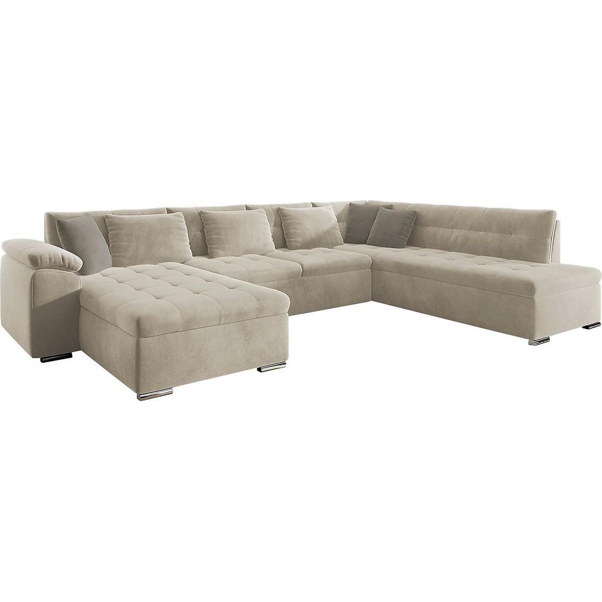 Kulmavuodesohva Vekerum 4 ist vasen beige