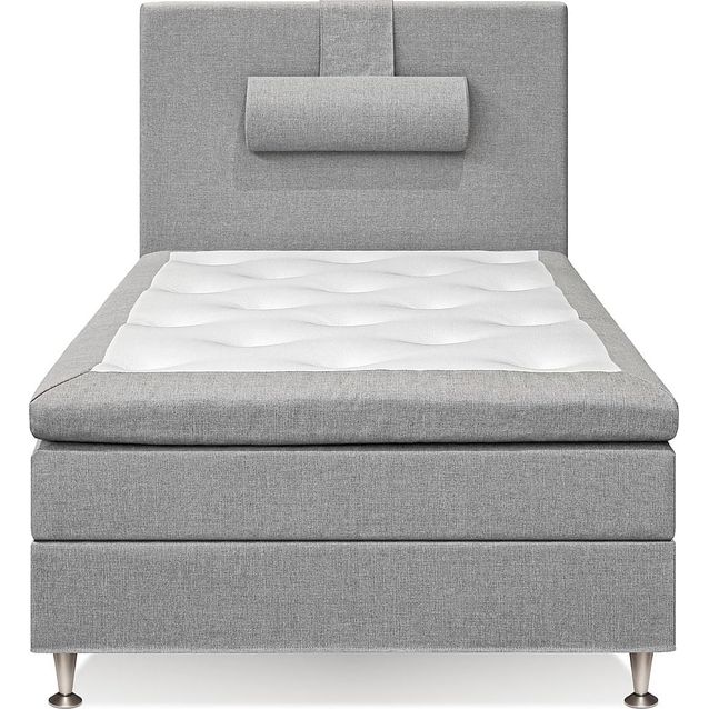 Sänkypaketti Bedly Meja Sileä Lateksi Sileä 120x200cm niskatyyny vaaleanharmaa