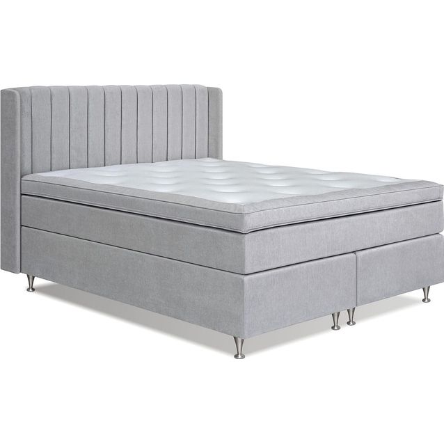 Sänkypaketti Berg & Strand Joluma Line Kova Line Vaahto 160x200cm vaaleanpunainen