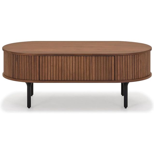 Sohvapöytä Noira 118cm soikea ruskea