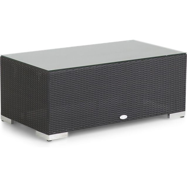 Pöytä Kultaranta musta umpinainen 113x58x44 mm