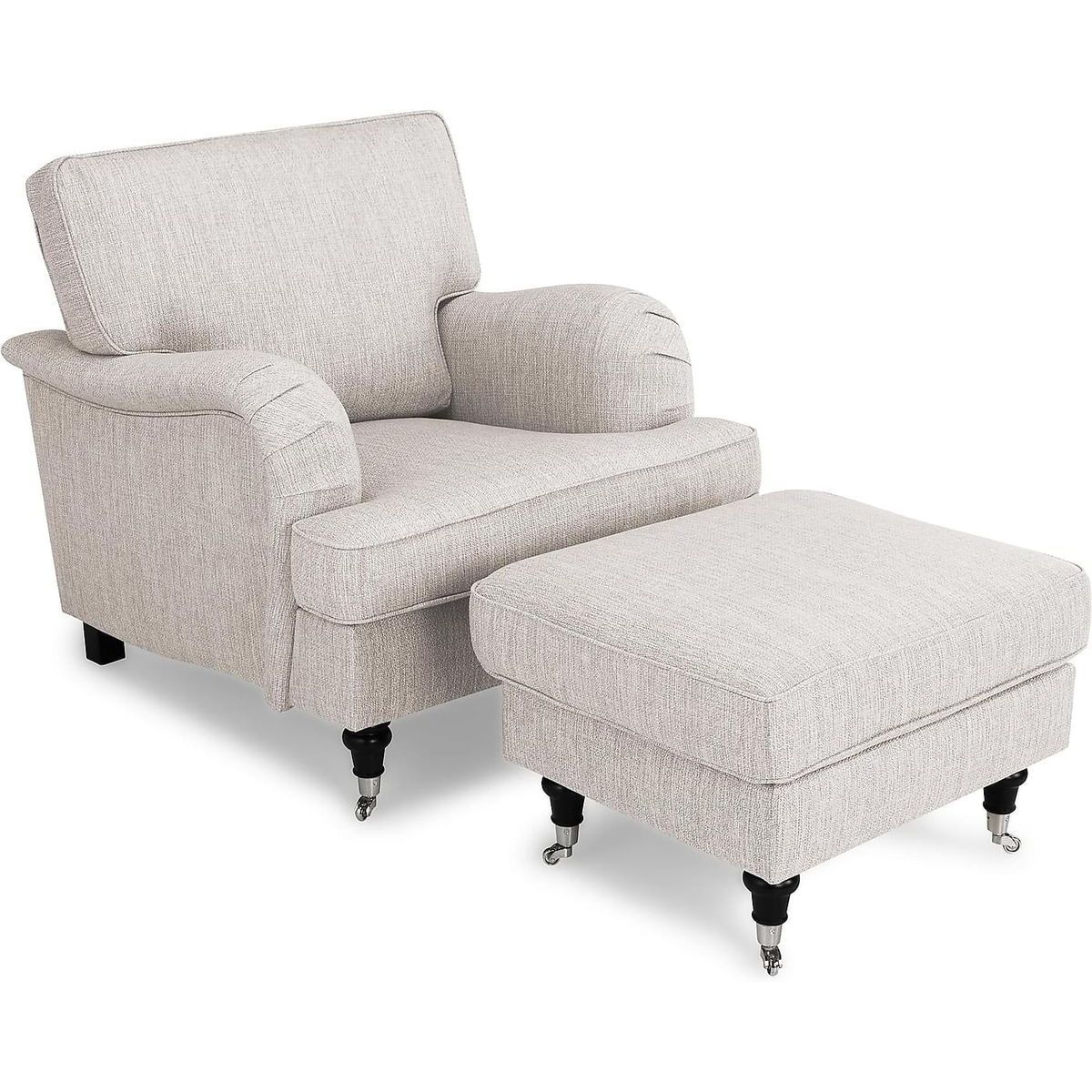 Nojatuoli ja rahi Bloomington Howard Classic harmaa