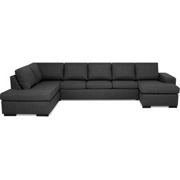 U-sohva Scandinavian Choice Boss L 6 ist antrasiitti oikea