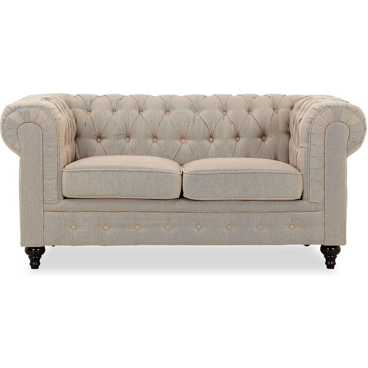 Sohva Manor House Chesterfield Lyx 2 ist beige