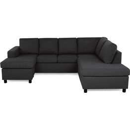 U-sohva Scandinavian Choice Crazy L 3 ist antrasiitti oikea