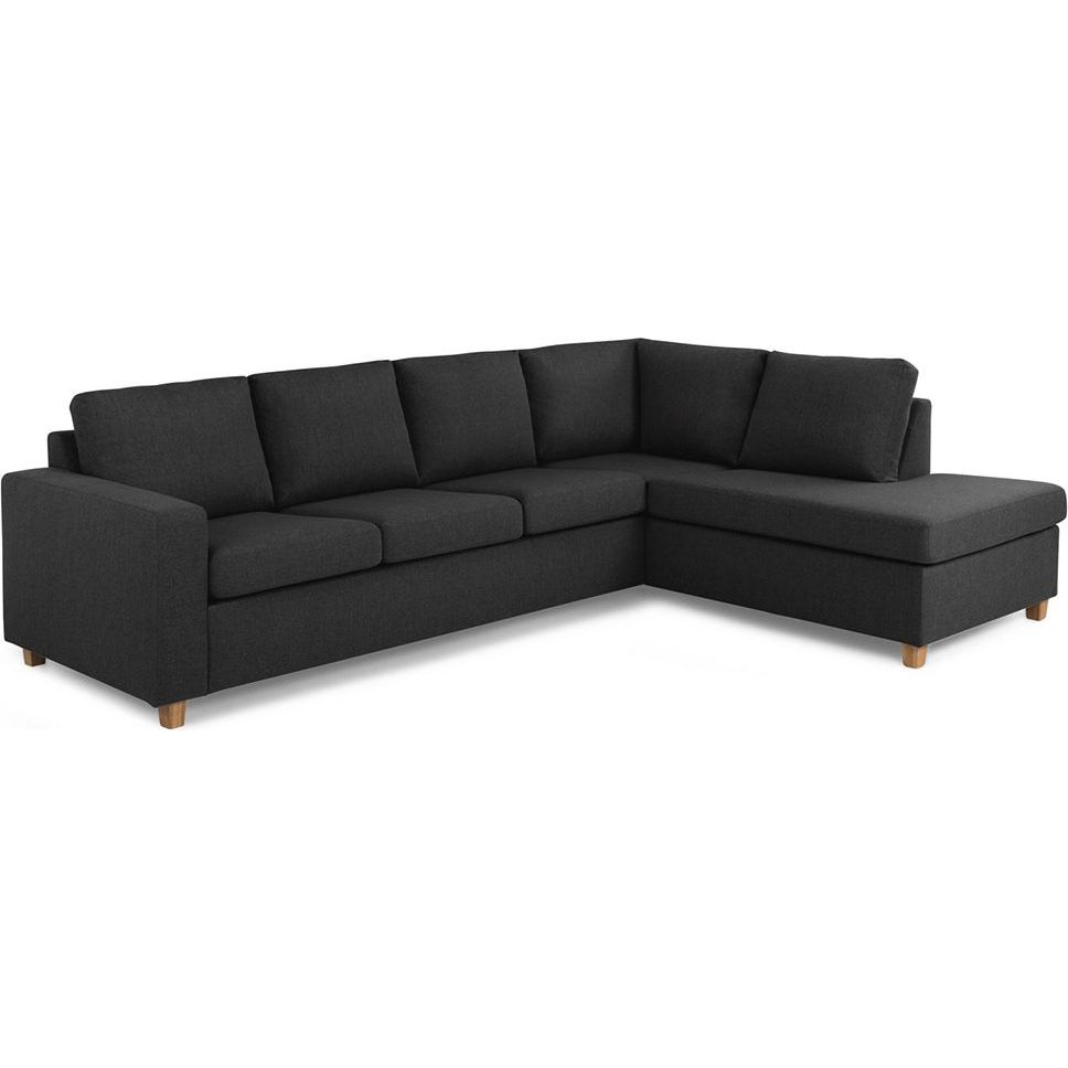 Kulmasohva Scandinavian Choice Crazy 4 ist oikea antrasiitti/tammi