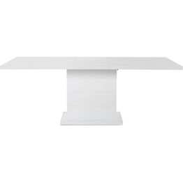 Jatkettava ruokapöytä Scandinavian Choice Ratliff 160cm valkoinen