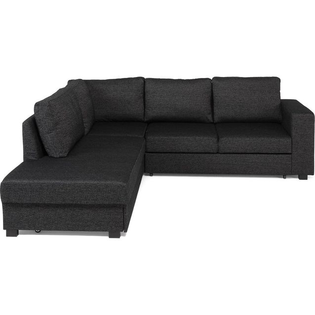 Vuodesohva Scandinavian Choice Moa 3 ist vasen musta