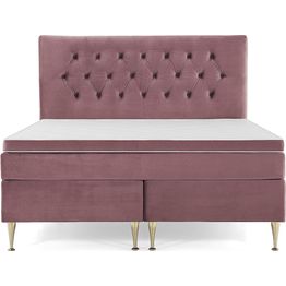 Sänkypaketti Berg & Strand Royal Velvet Keskikova polyeetteripatja 180x200cm sametti korkea eri värejä