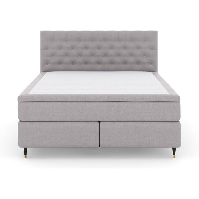 Sänkypaketti Berg & Strand Select No 4 Kova 180X200cm vaaleanharmaa/musta kulta