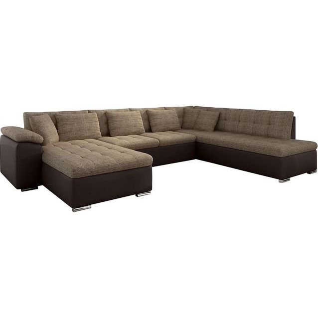 Kulmavuodesohva divaanisäilytyksellä Concept 55 Dynir 5 ist vasen beige/ruskea