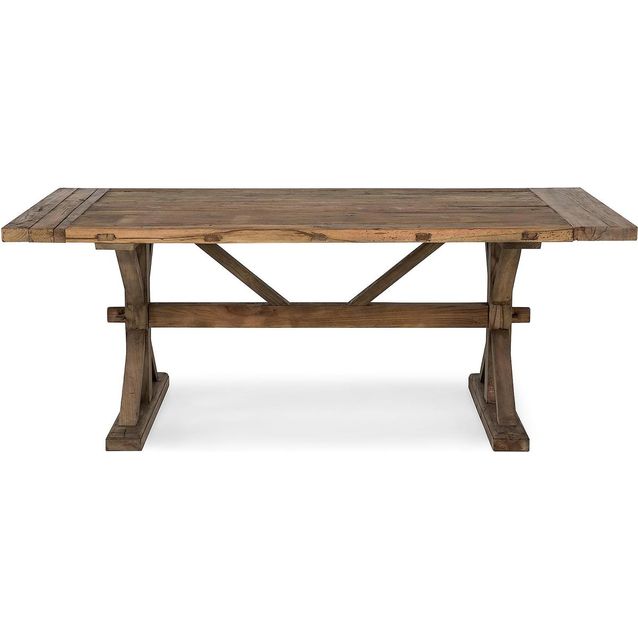 Ruokapöytä Manor House Lyon 200x100cm ruskea