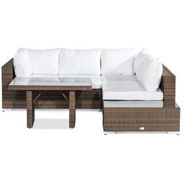 Oleskeluryhmä Bahamas 4, päätypöytä, pöytä, avokulma, oikea, eri värejä