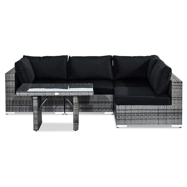 Oleskeluryhmä Bahamas 4, pöytä, avokulma, eri värejä