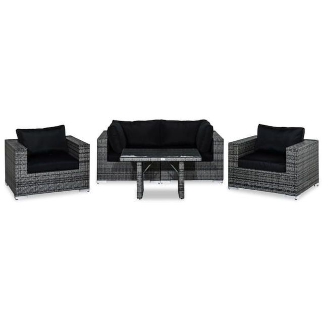 Oleskeluryhmä Bahamas 4, nojatuolit, pöytä, eri värejä