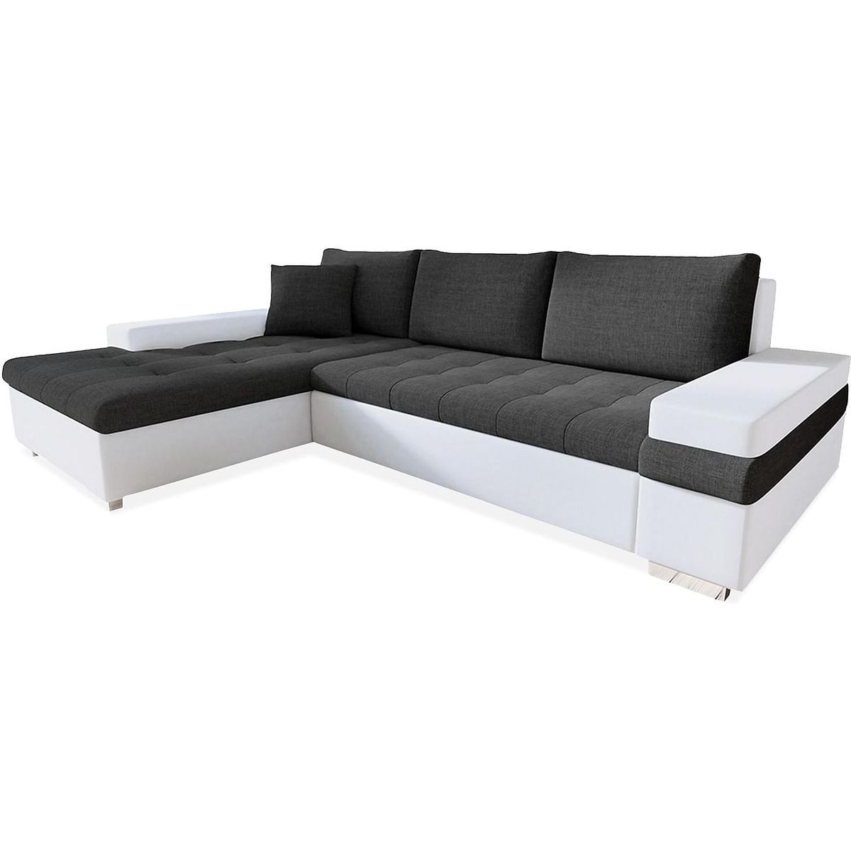 Divaanivuodesohva Bangkok 5 ist valkoinen/harmaa