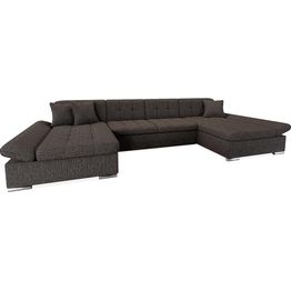 U-Vuodesohva Alia 4 ist harmaa