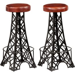 Baarijakkarat 2 kpl aito nahka