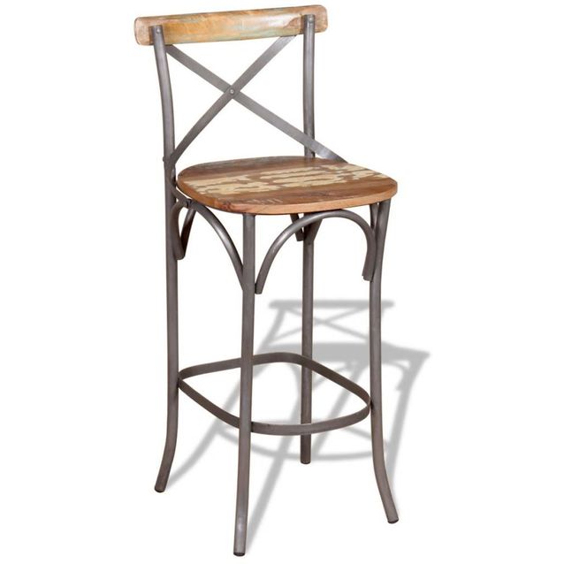 Baarituoli täysi uusiokäytetty puu_1