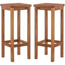 Baarituolit 2kpl täysi akaasiapuu