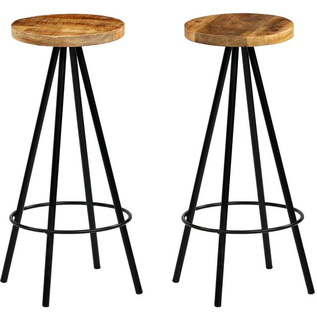 Baarituolit 2kpl täysi mangopuu_1