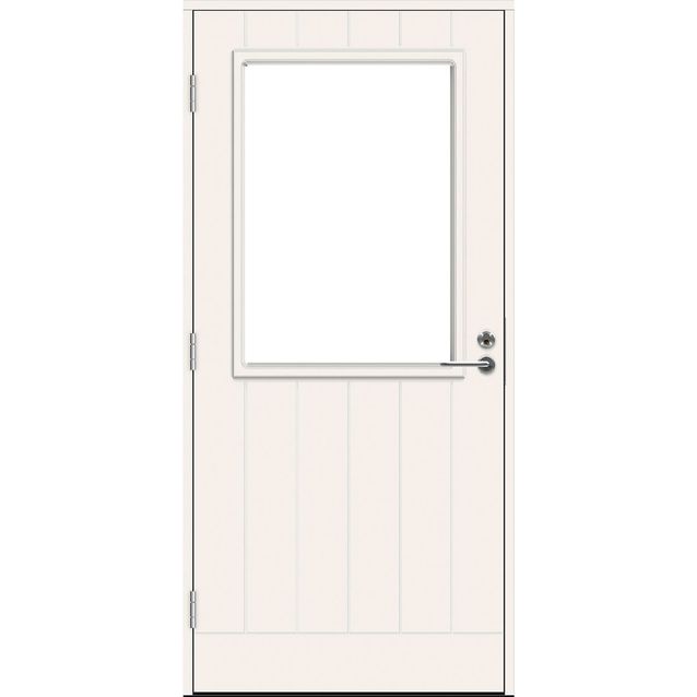 Parvekeovi Swedoor Balcony Eco Brahms, 9x21, W12, karmi 130mm, valkoinen