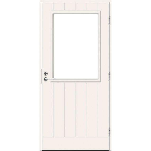 Parvekeovi Swedoor Balcony Eco Brahms, 9x21, W12, karmi 130mm, valkoinen