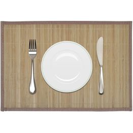 Bambu tabletti 6 kpl 30 x 45 cm ruskea