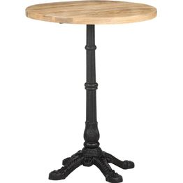 Bistropöytä 60x76cm karkea mangopuu