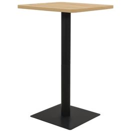 Bistropöytä tammen värinen 78,5x78,5x107 cm