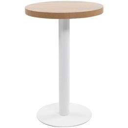 Bistropöytä vaaleanruskea 50 cm mdf