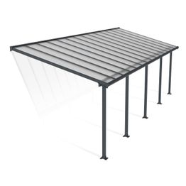 Terassikatos Palram-Canopia Olympia, harmaa, eri kokoja