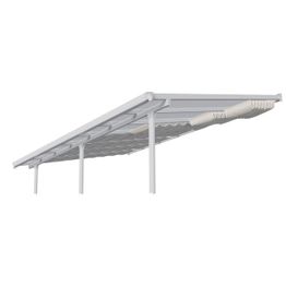 Terassikatoksen kattoverho Palram-Canopia, valkoinen, eri kokoja
