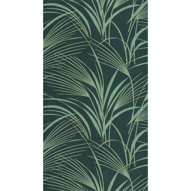 Tapetti Casadeco Samarra, non-woven, vinyylipinta, Bleu Paon (89726788)