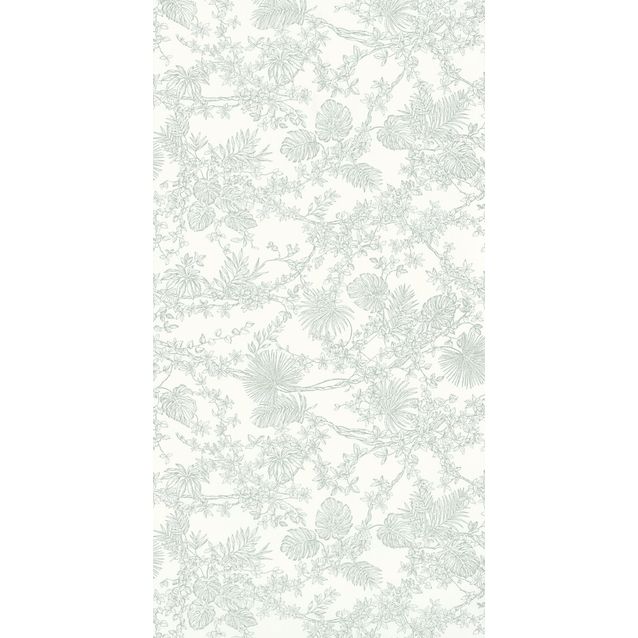 Tapetti Casadeco Jardin Des Plantes Vert De Gris (87957109)
