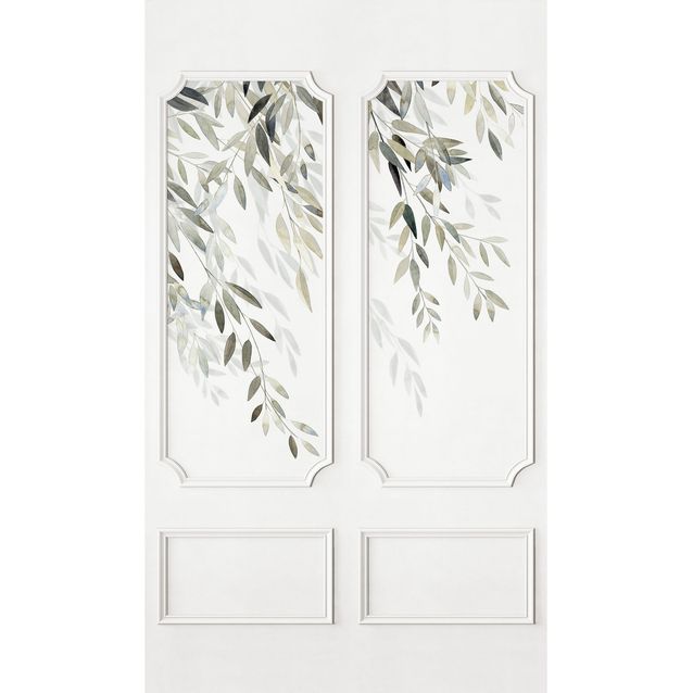 Kuvatapetti Casadeco Parfum D'Olivier Vert De Gris 180x310cm (201417244)