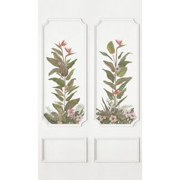 Kuvatapetti Casadeco Eclat Tropical Vert Feuille 180x310cm (201427492)