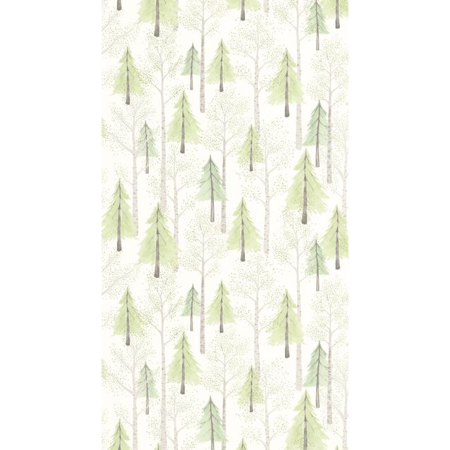 Tapetti Casadeco Walk In The Forest Vert Amande (88247356)
