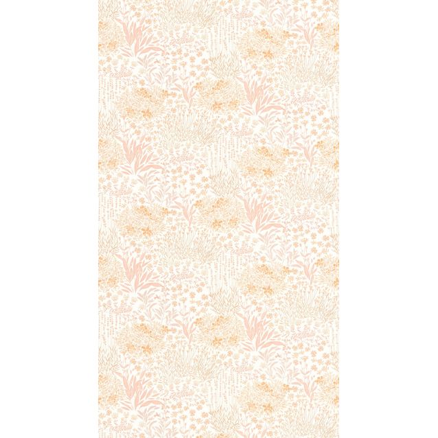 Tapetti Casadeco Flowered Grove Rose Nude (88304419)