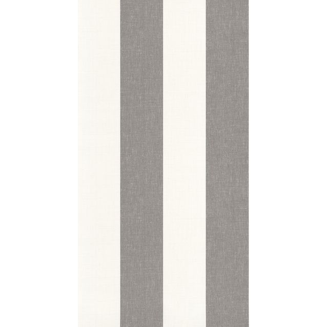 Tapetti Casadeco Williamsburg, non-woven, vinyylipinta, Rayures Charbon (28469912)