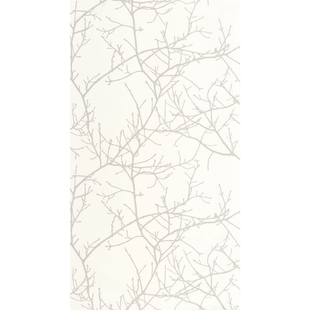 Tapetti Casadeco Vancouver, non-woven, vinyylipinta, Blanc Neige (89530124)