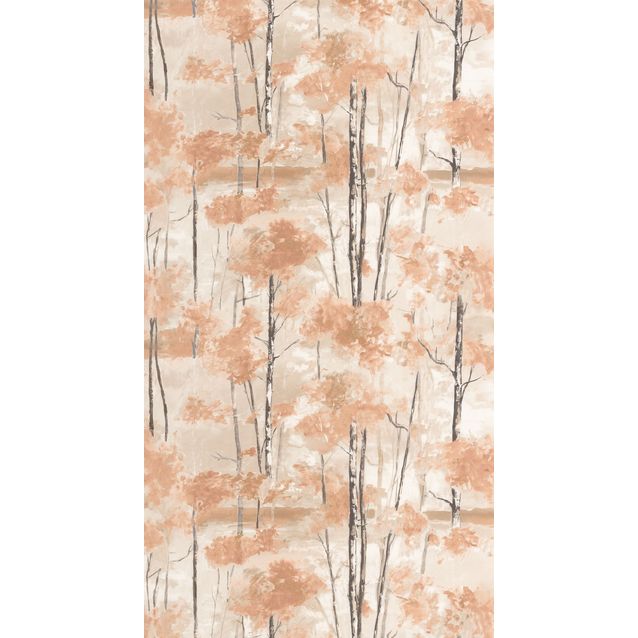 Tapetti Casadeco Skandinavia, non-woven, vinyylipinta, Orange Automnal (89544391)