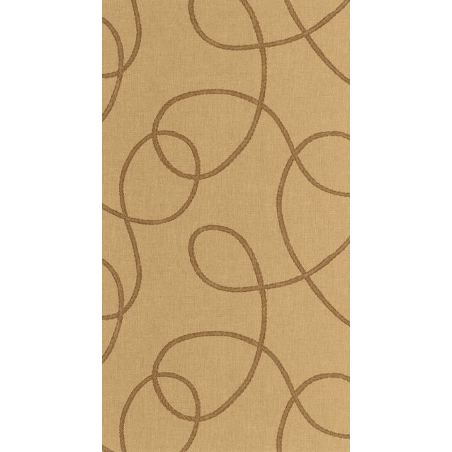 Tapetti Casadeco Pointe Du Raz, non-woven, vinyylipinta, Ocre (201502442)